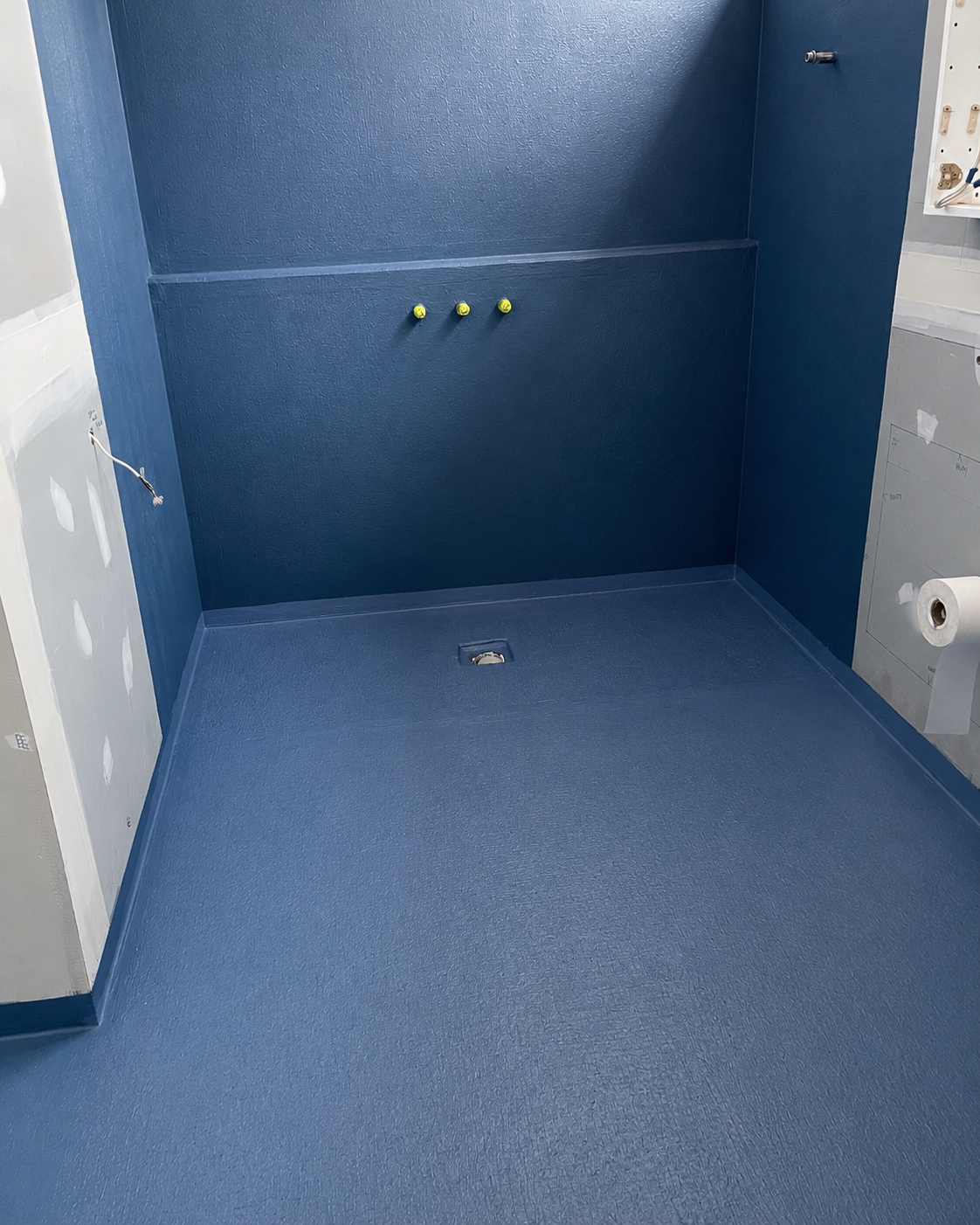 Waterproofing membrane application